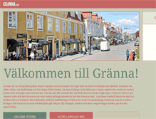Tablet Screenshot of granna.com